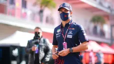 Checo Pérez en el GP de México