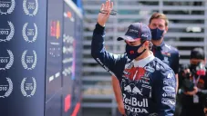 Checo Pérez en el GP de México