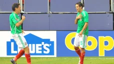 El festejo de Castro junto al Guille Franco