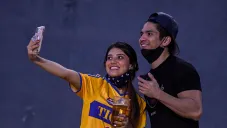 Fans de Tigres previo a un partido