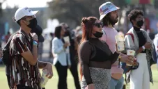 Personas en el Corona Capital en la CDMX