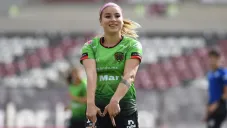 Zuazua en un partido con Juárez