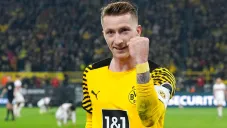 Marco Reus festejando gol con el Borussia Dortmund en la Bundesliga