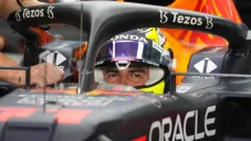 Sergio Pérez en el GP de Qatar