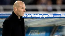 Zinedine Zidane dirigiendo al Real Madrid