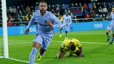 Depay celebra su anotación contra Villarreal