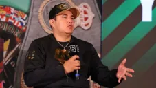 Eddy Reynoso en rueda de prensa