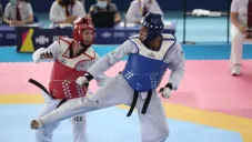 Juan Pablo Esquivel ganó plata en taekwondo