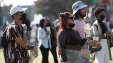 Personas en el Corona Capital en la CDMX