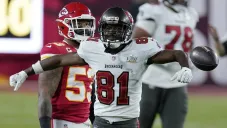 Antonio Brown en un partido de Tampa Bay