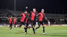 Julio Furch celebra anotación con Atlas frente a Pumas