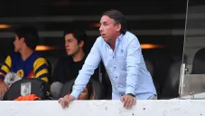 Emilio Azcárraga en partido con el América