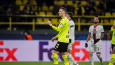 Marco Reus celebrando su gol ante Besiktas