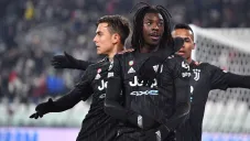 Moise Kean festeja su tanto ante el Malmoe