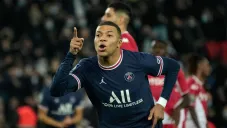 Mbappe, en festejo de gol