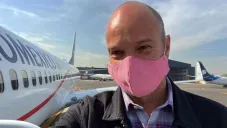 Luis García en viaje