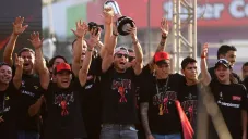 Atlas festejó con su afición