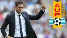 Diego Alonso en un juego de Rayados