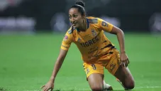 Stephany Mayor en la Final ante Rayadas