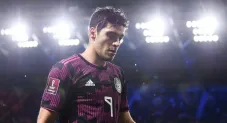 Raúl Jiménez con la selección mexicana