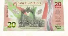 Nuevo billete de 20 pesos