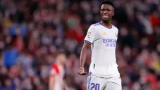 Vinícius Jr jugando partido con el Real Madrid en LaLiga