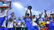 Cruz Azul levantando la ansiada Novena