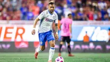 Walter Montoya jugando con Cruz Azul