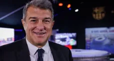 Joan Laporta en el Barcelona