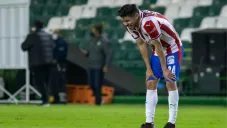 Oribe en un partido de Liga