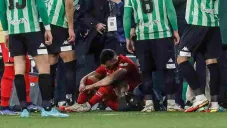 Joan Jordán tras ser lastimado por la afición