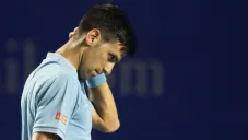 Novak Djokovic en un juego