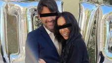 Víctor Manuel Álvarez Puga junto a Inés Gómez Mont