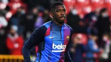 Dembélé, previo a un juego del Barça