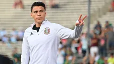 Moreno en llamado con la Selección