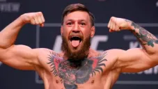 McGregor en un pesaje