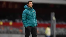 Craig Harrington en partido con el América