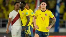 James Rodríguez tras la derrota de Colombia vs Perú