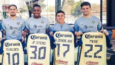 Algunos de los refuerzos del América