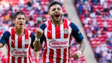 Vega celebra un tanto en Liga MX