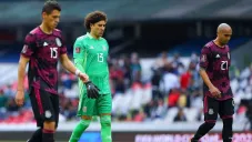 El Tri al finalizar el partido contra los ticos