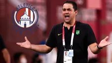 André Jardine durante un duelo de Brasil