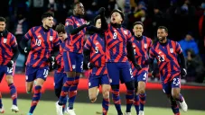 Weston McKennie festeja su anotación vs Honduras