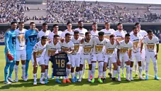 Plantilla de Pumas previo a un duelo de Liga MX en CU