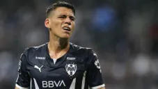 Héctor Moreno en acción con Rayados