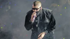 Bad Bunny en un concierto