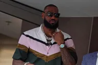 LeBron asistió al Super Bowl LVI