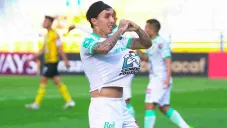 Omar Fernández anotó gol ante el Guastatoya