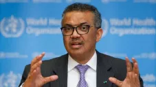 Director General de la OMS en conferencia