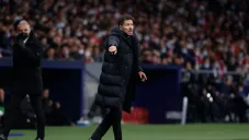 Diego Simeone en empate vs Manchester United